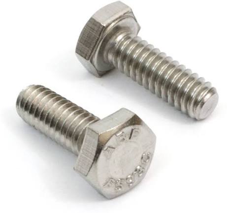 18-8 Stainless Steel Hex Head Screws/Bolts (Inch)